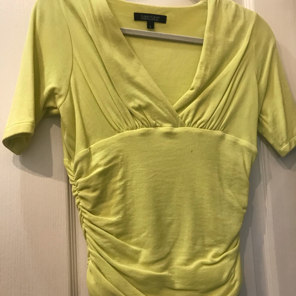 Mesh lime top